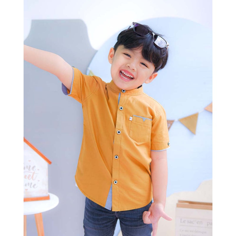 KEMEJA PENDEK ANAK KP06