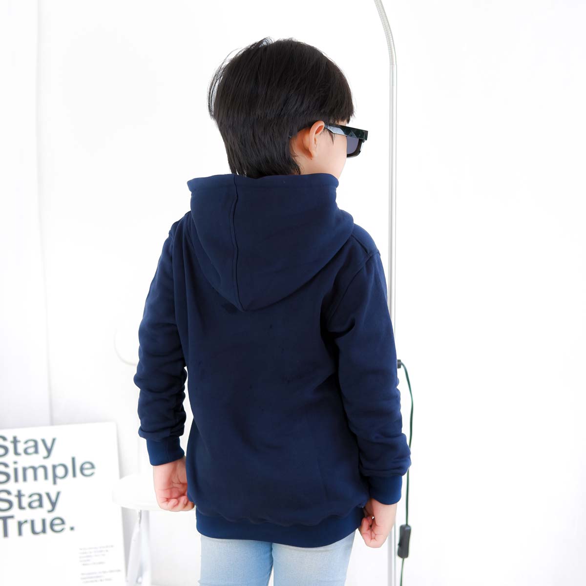 Hoodie Anak Navy HD05