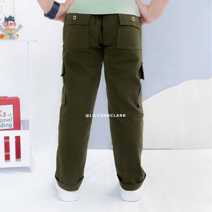 Celana Cargo Basic Army CA03