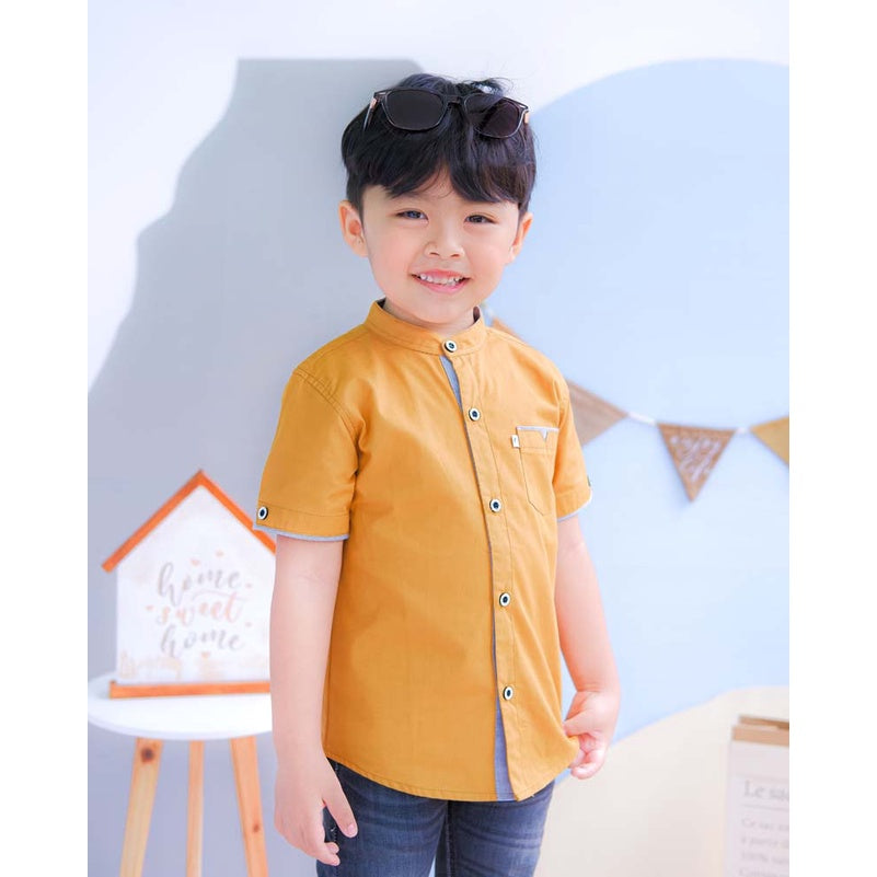 KEMEJA PENDEK ANAK KP06