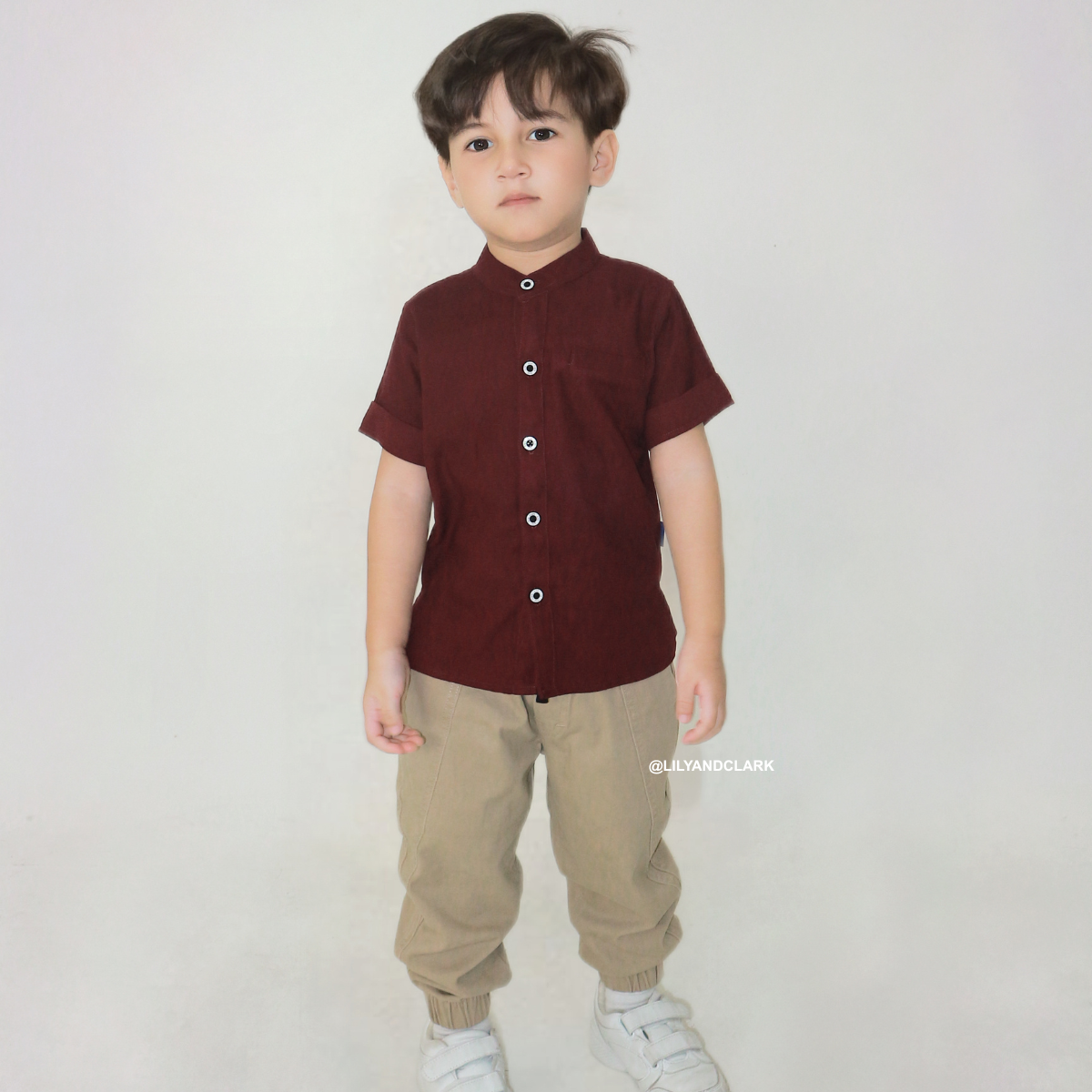 Lily And Clark Celana Chino BAGGY PANTS JOGER CBJ01 KHAKI