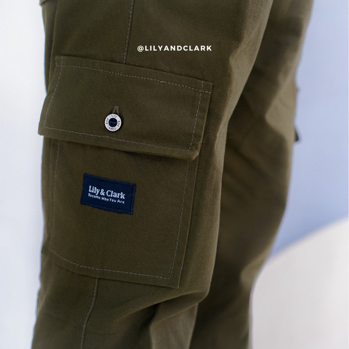 Celana Cargo Basic Army CA03