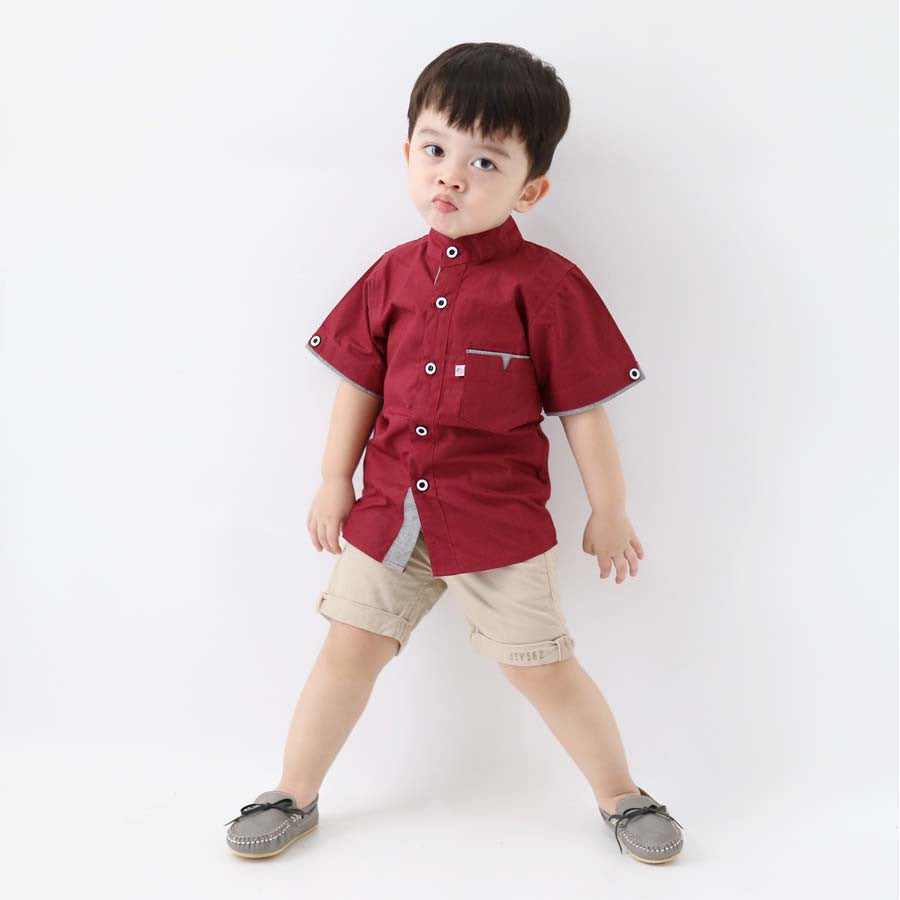 KEMEJA PENDEK ANAK KP05