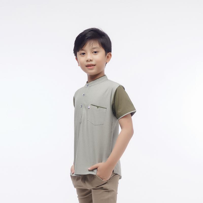 KEMEJA PENDEK ANAK KP10