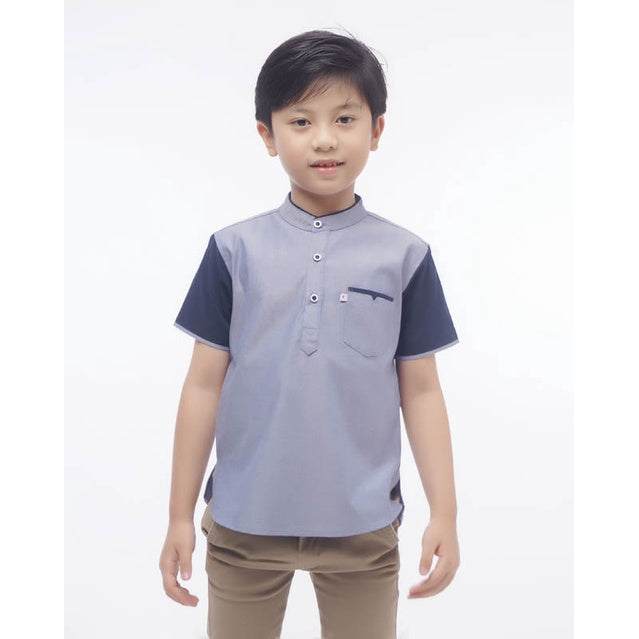 KEMEJA PENDEK ANAK KP09