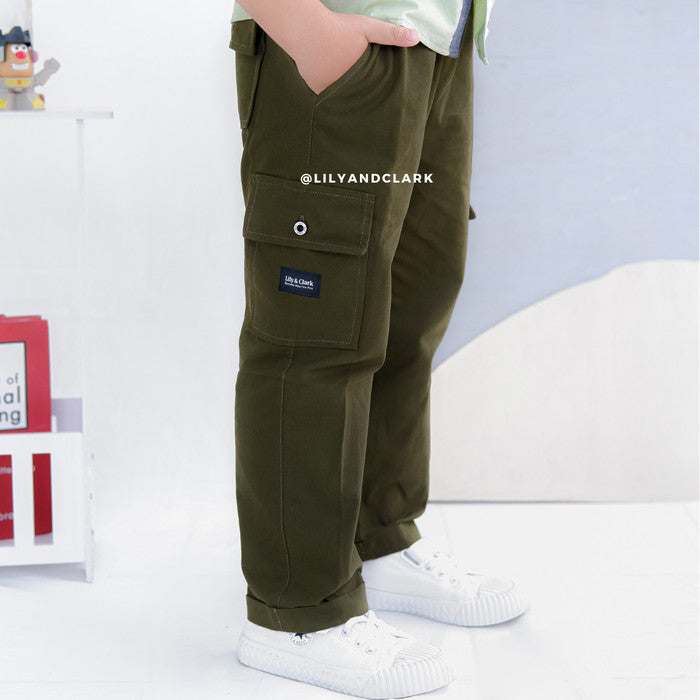 Celana Cargo Basic Army CA03