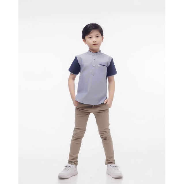 KEMEJA PENDEK ANAK KP09