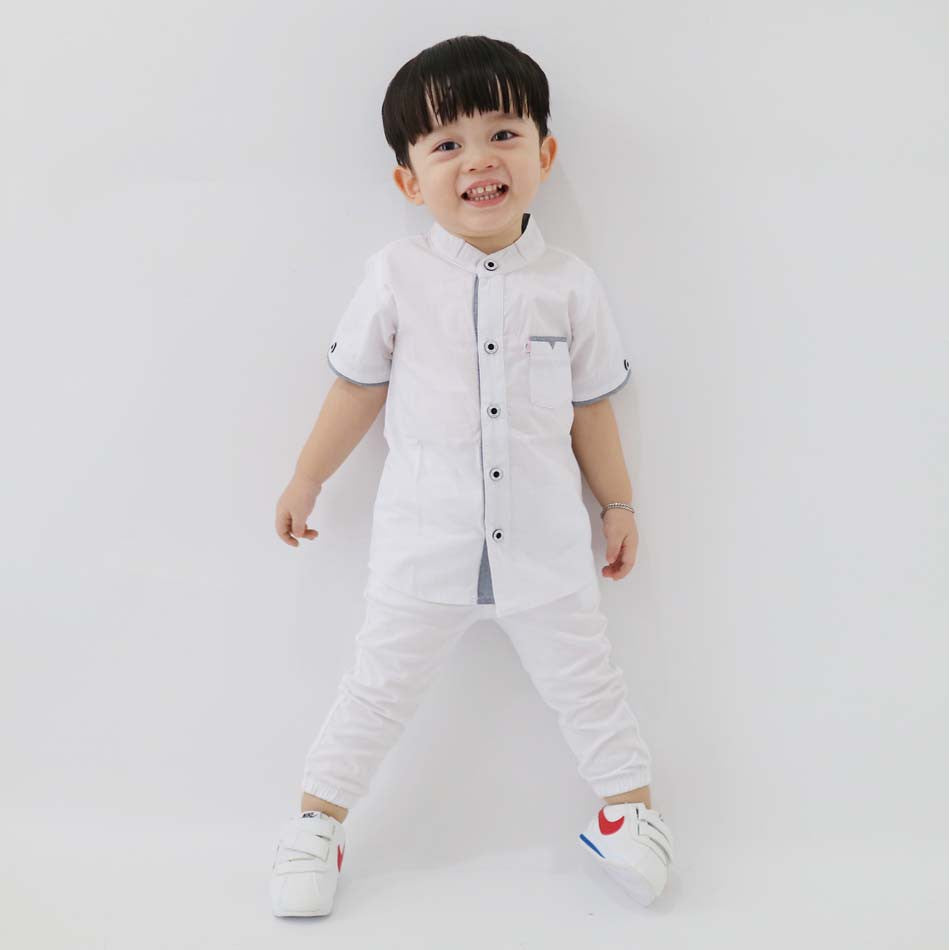 KEMEJA PENDEK ANAK KP02