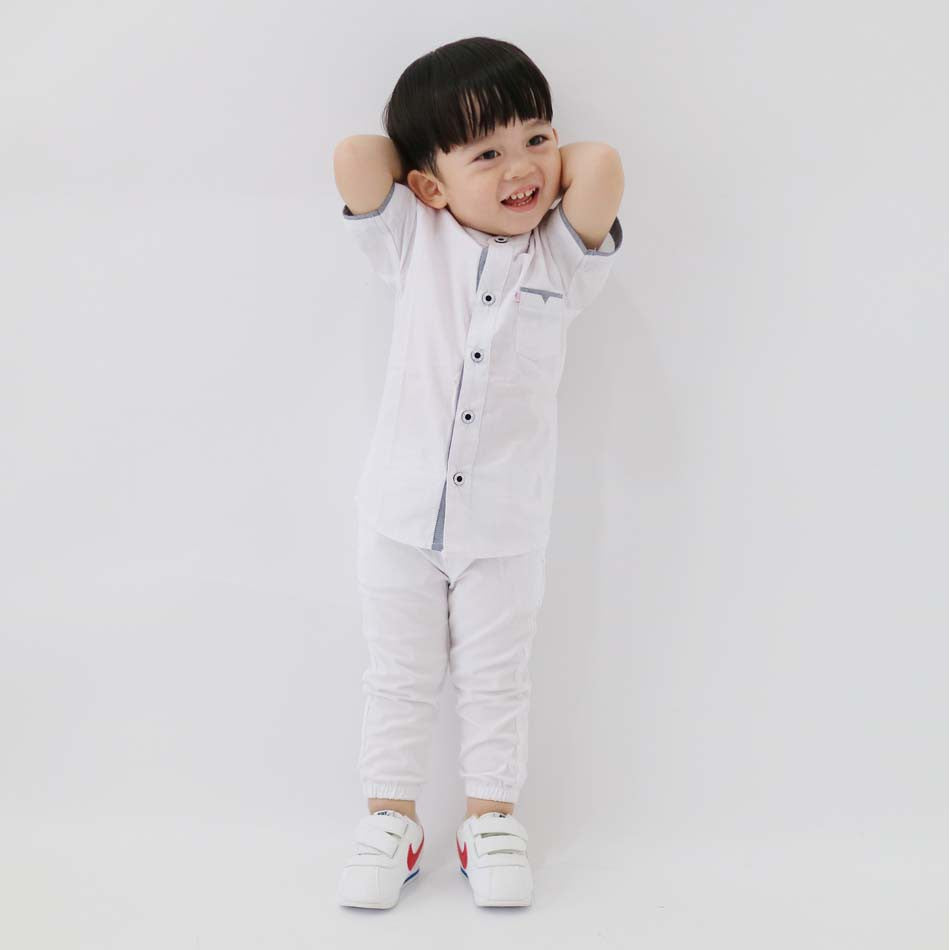 KEMEJA PENDEK ANAK KP02
