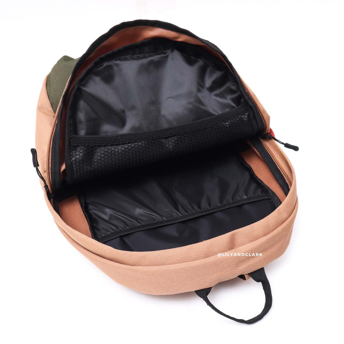 LILY AND CLARK Tas Ransel Anak warna Army Combine ZIYA-03
