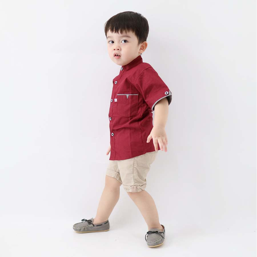 KEMEJA PENDEK ANAK KP05