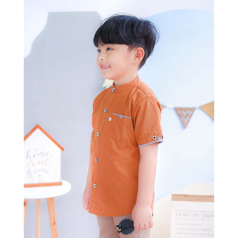 KEMEJA PENDEK ANAK KP08