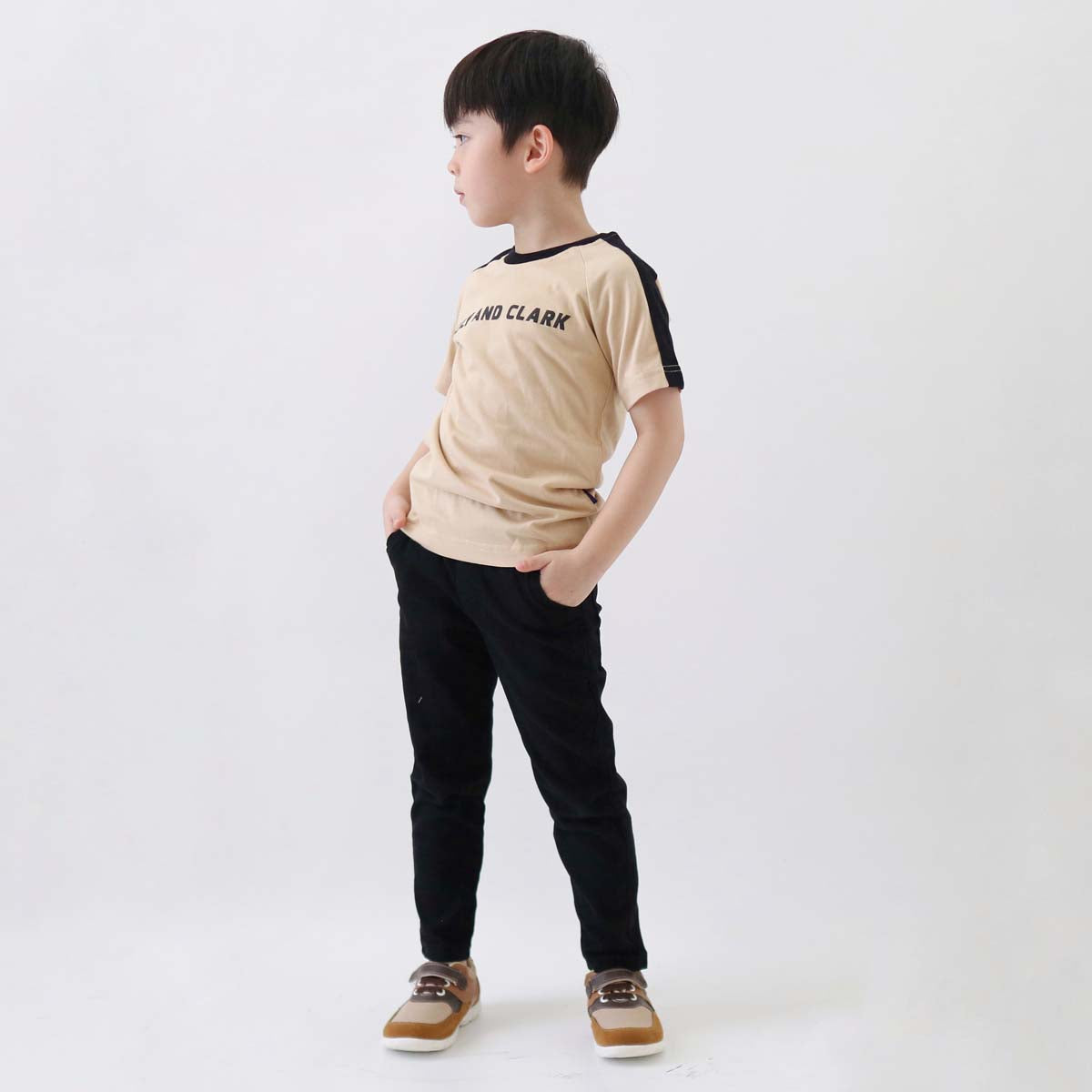 Lily And Clark Kaos Anak Laki-Laki Warna Beige - KLC121-BEIGE