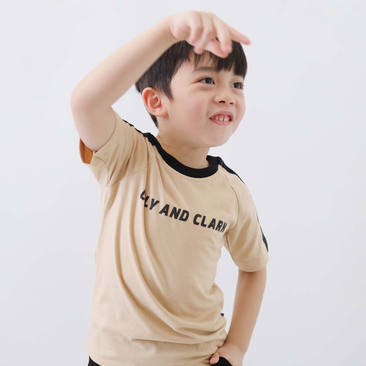 Lily And Clark Kaos Anak Laki-Laki Warna Beige - KLC121-BEIGE