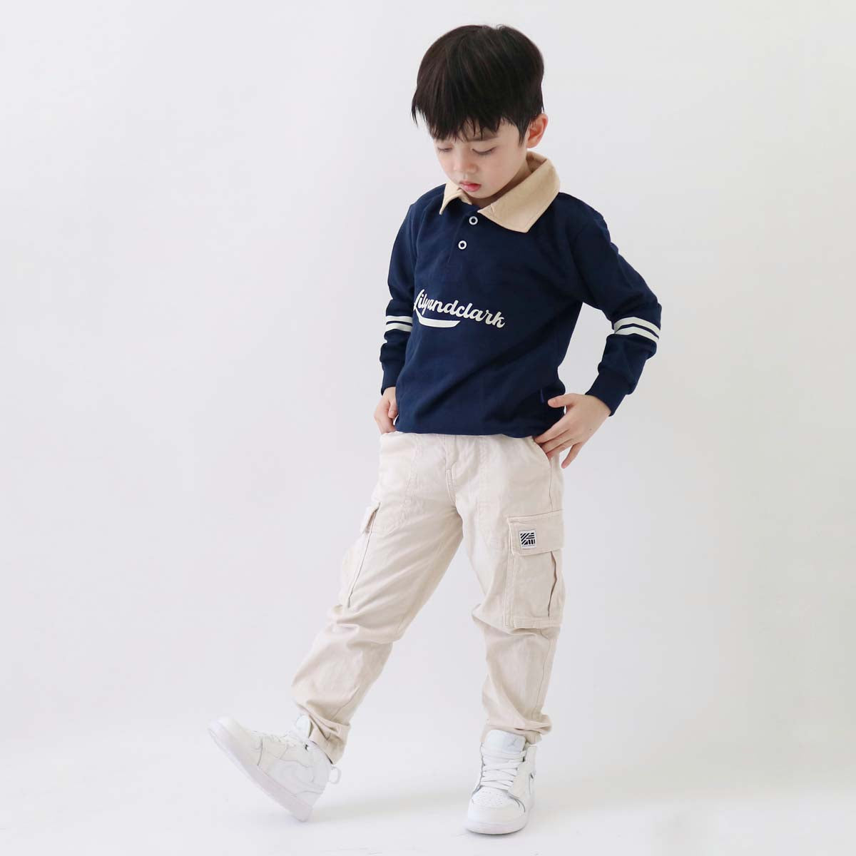 Lily And Clark Sweater Anak - ST29-NAVY