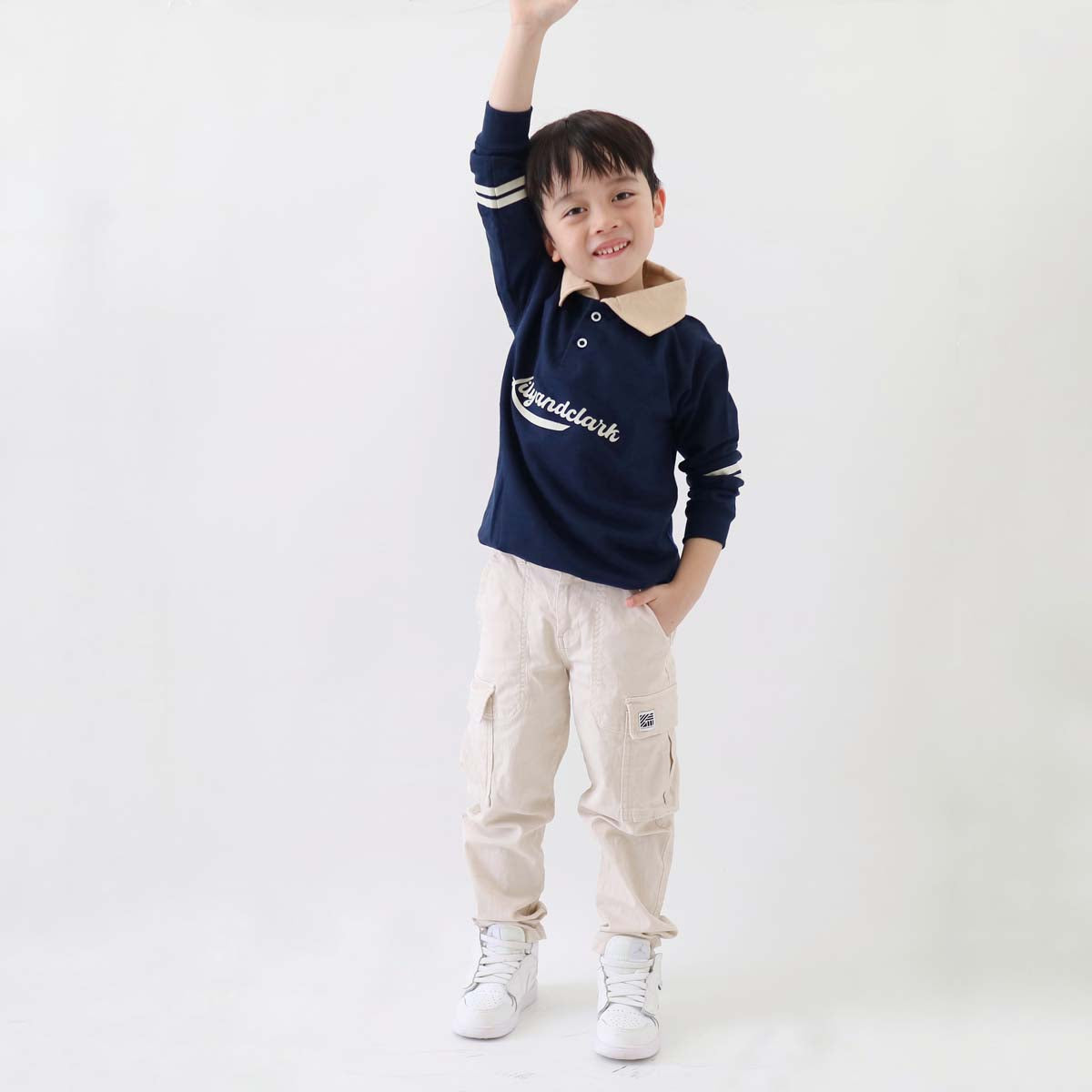 Lily And Clark Sweater Anak - ST29-NAVY