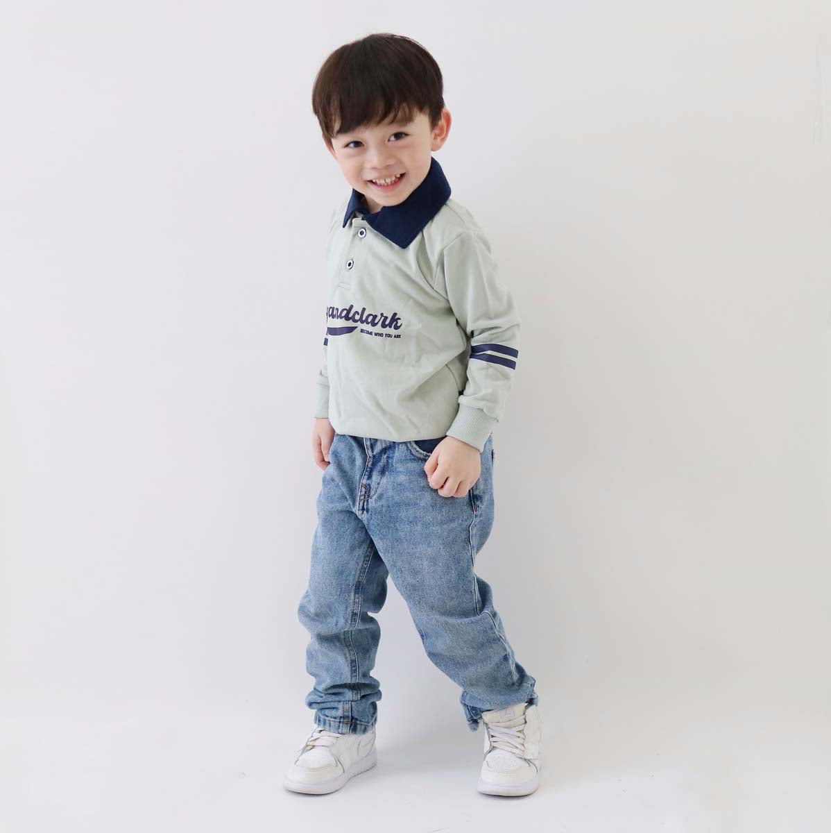 Lily And Clark Sweater Anak - ST29 - SEAFOAM