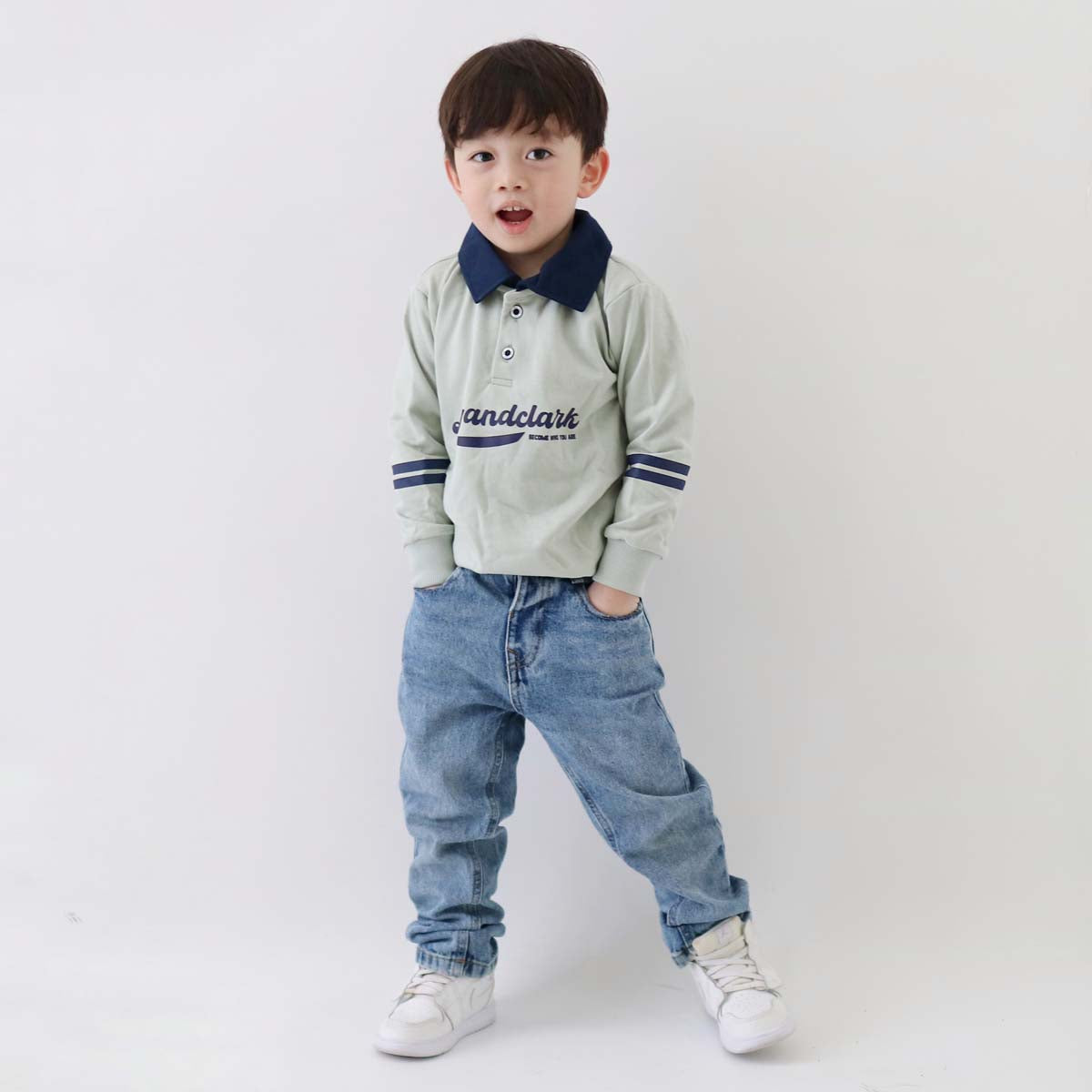 Lily And Clark Sweater Anak - ST29 - SEAFOAM