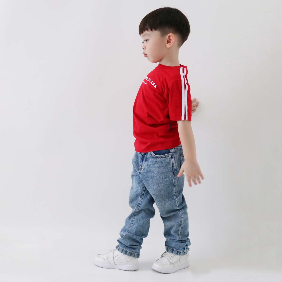 Lily And Clark Kaos Anak KLC65-MERAH