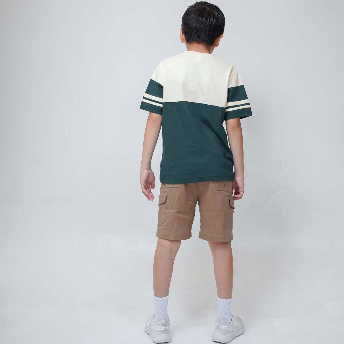 Lily And Clark Kaos Anak Warna Hijau - KLC128-HIJAU