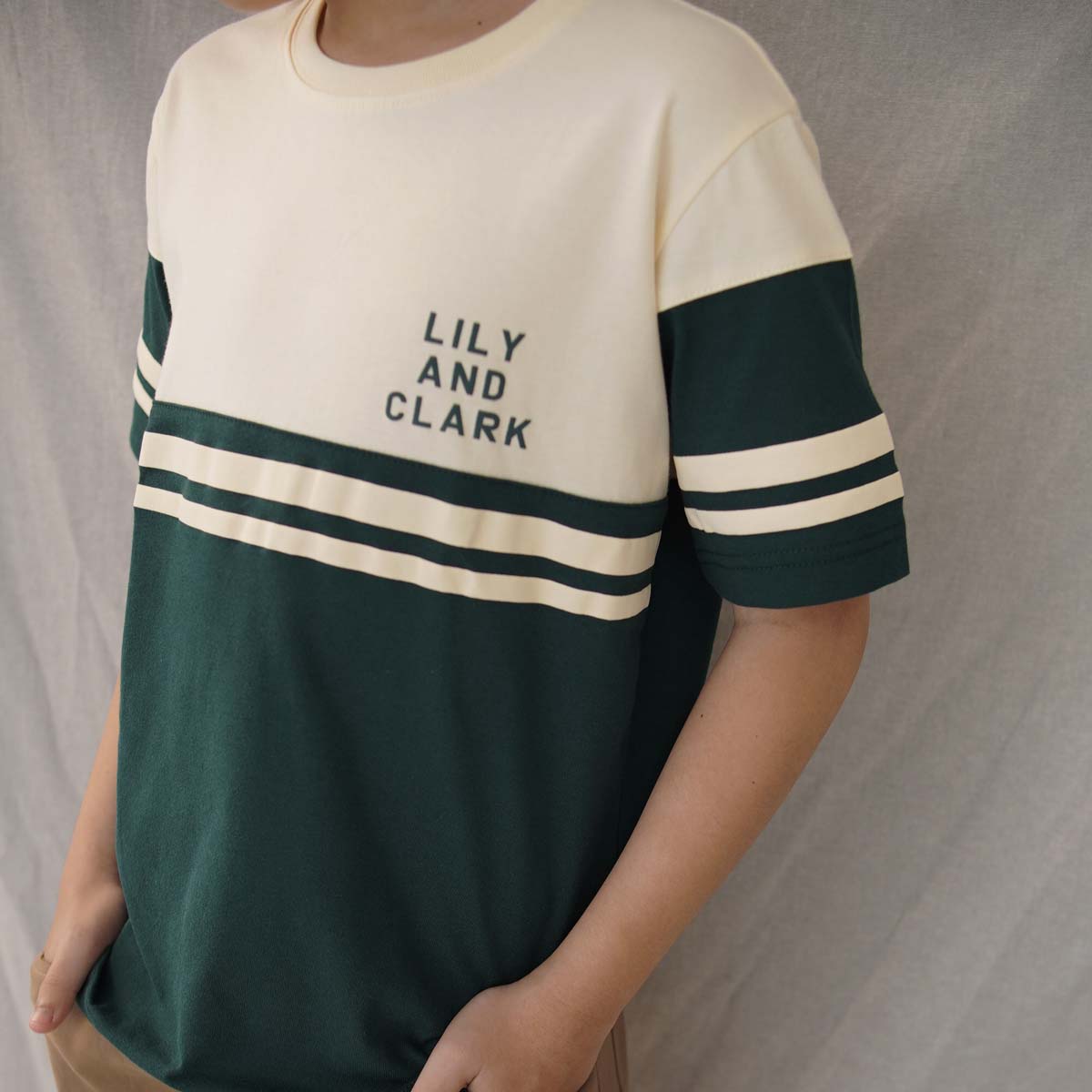 Lily And Clark Kaos Anak Warna Hijau - KLC128-HIJAU