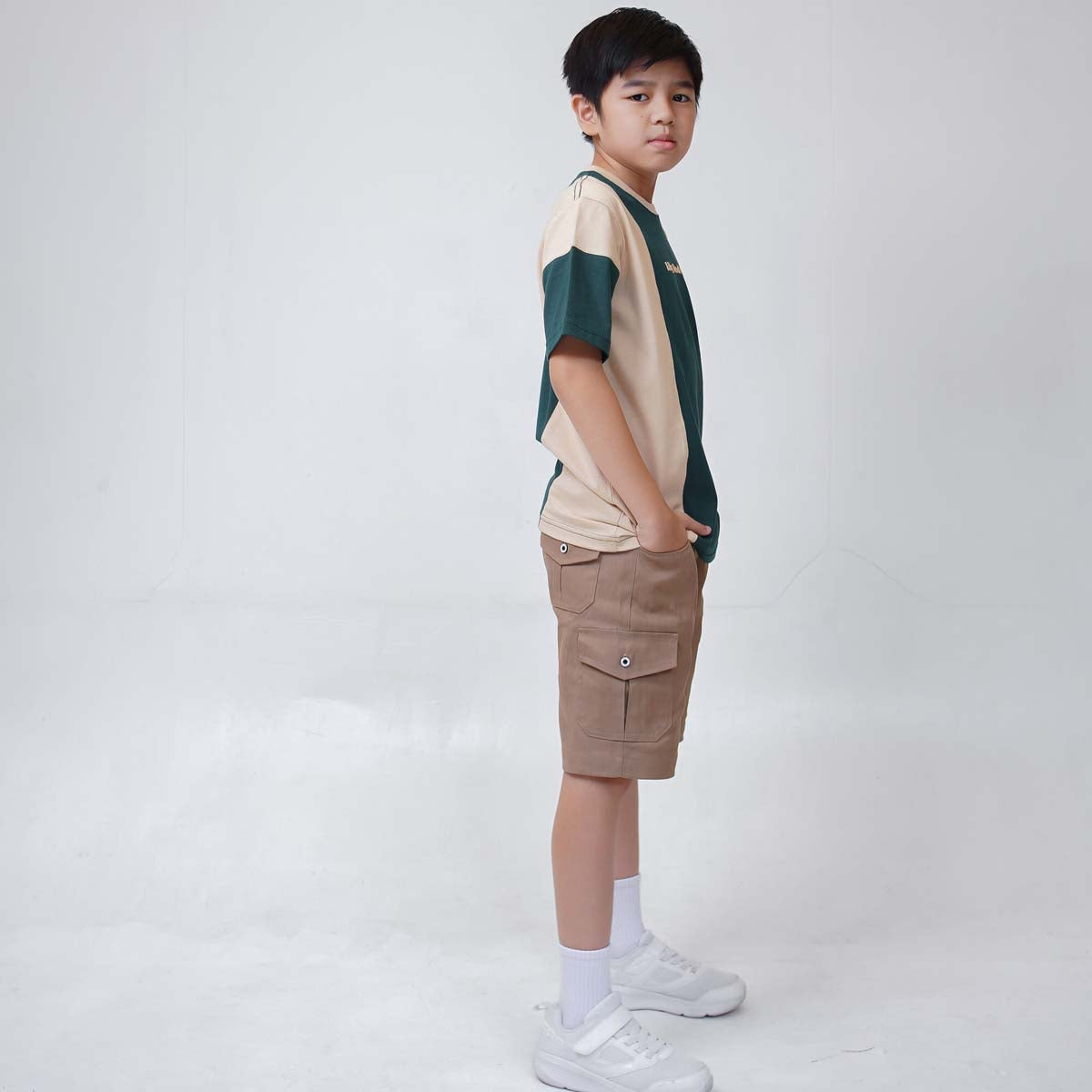 Lily And Clark Kaos Anak Warna Hijau - KLC127-HIJAU