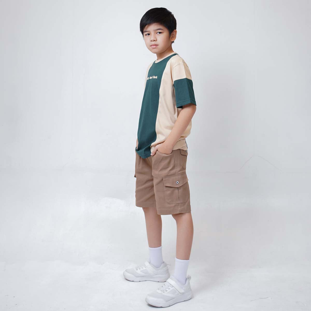 Lily And Clark Kaos Anak Warna Hijau - KLC127-HIJAU