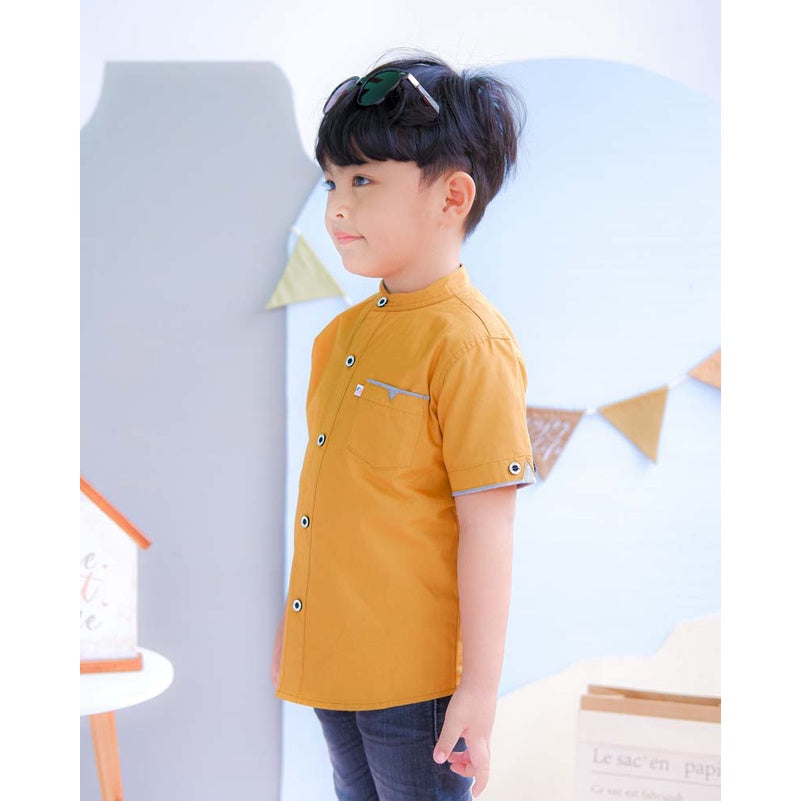 KEMEJA PENDEK ANAK KP06