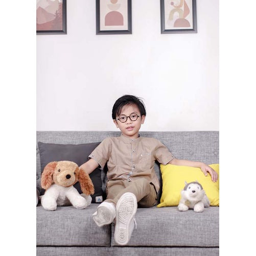 KEMEJA PENDEK ANAK KP07