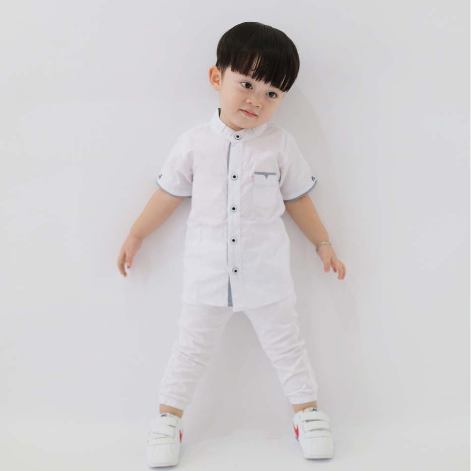 KEMEJA PENDEK ANAK KP02