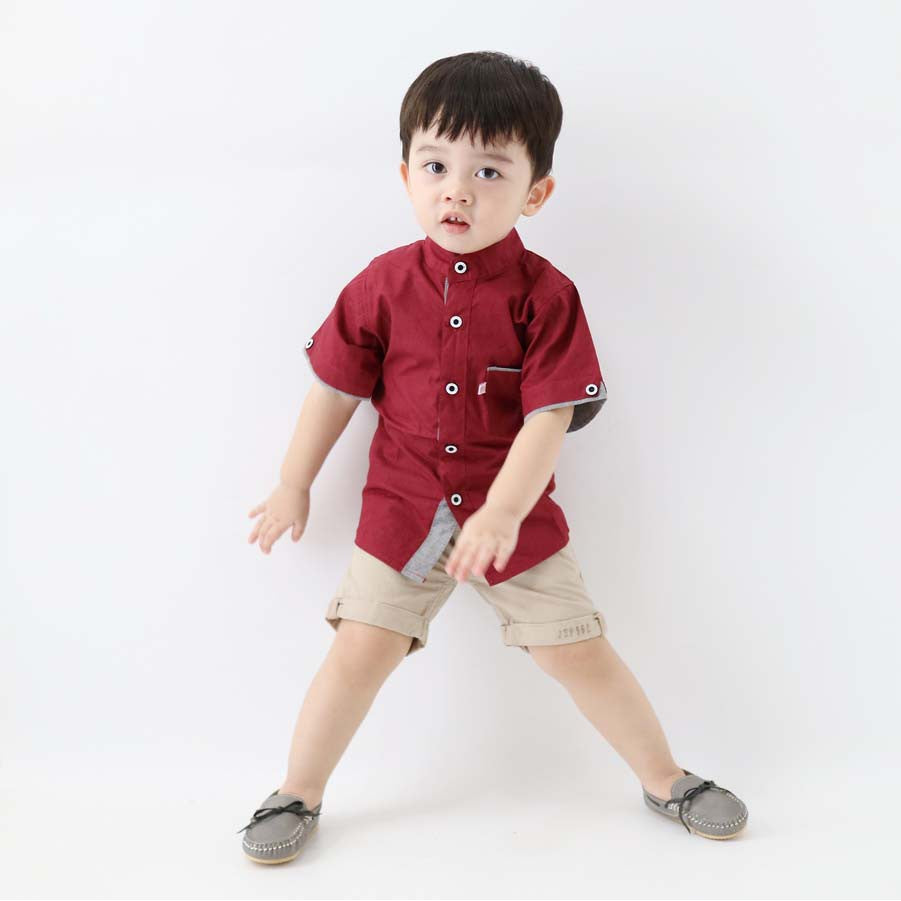 KEMEJA PENDEK ANAK KP05