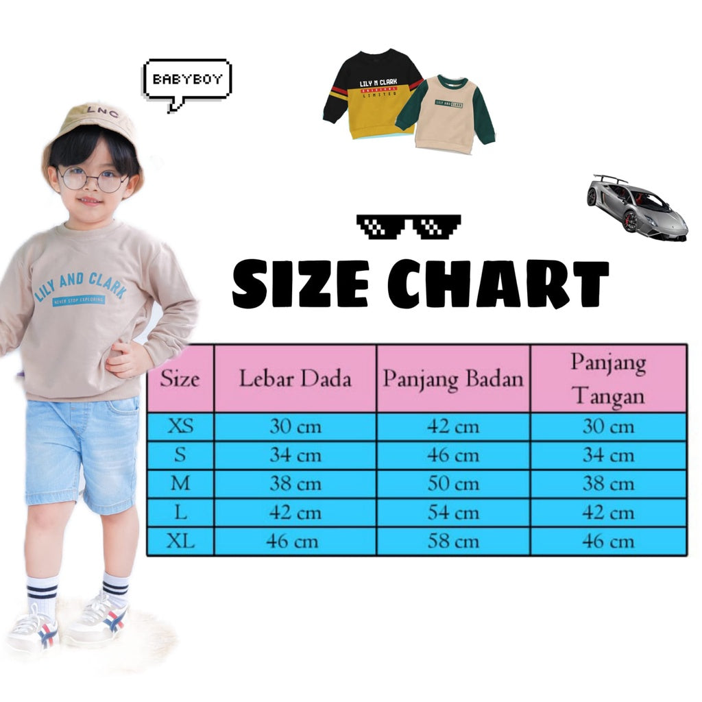 SWEATER ANAK ST01
