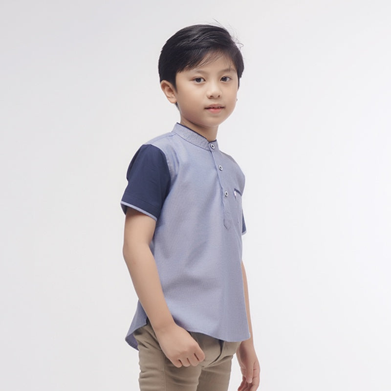 KEMEJA PENDEK ANAK KP09