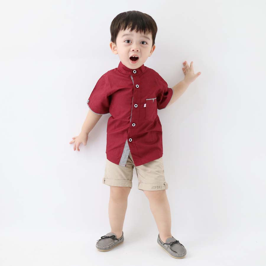 KEMEJA PENDEK ANAK KP05