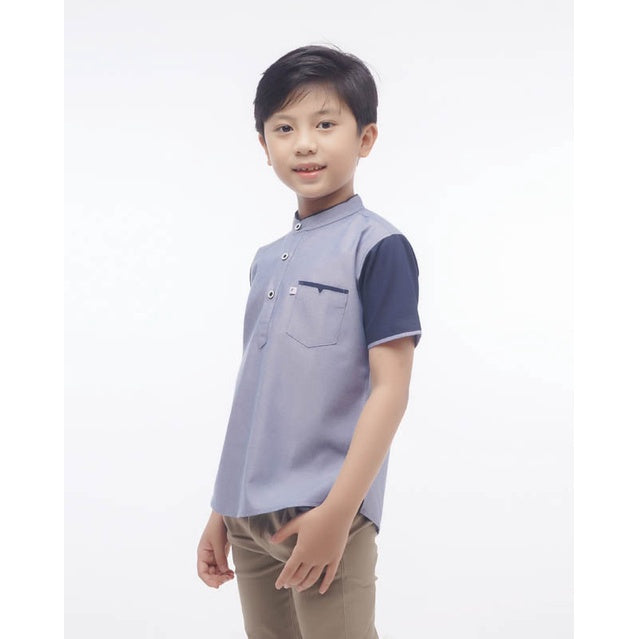 KEMEJA PENDEK ANAK KP09