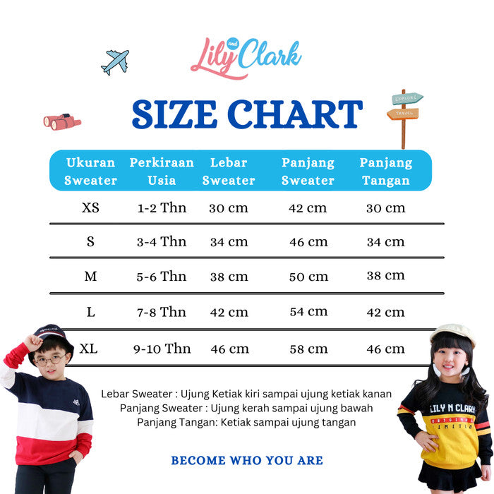 Lily And Clark Sweater Anak Laki-Laki Warna Dark Mustard - ST25