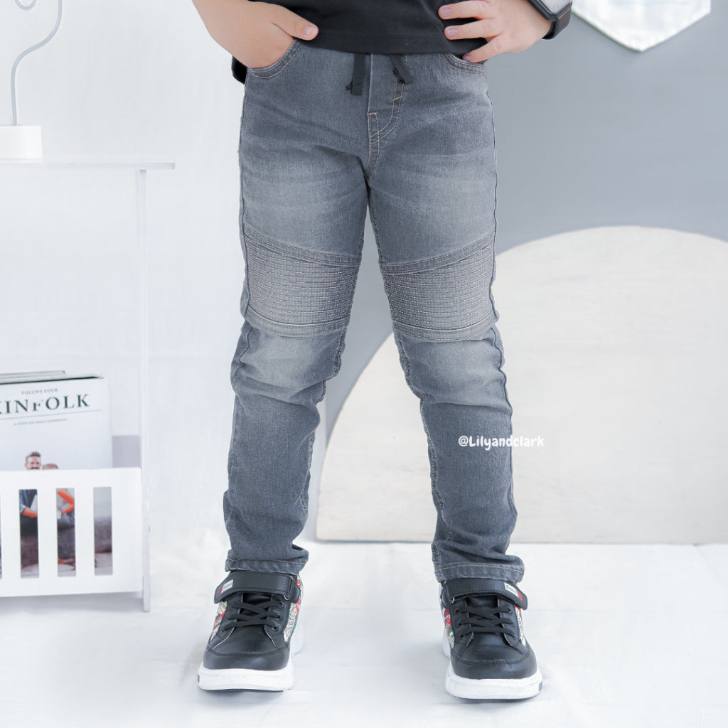 Jeans Panjang Abu JA03