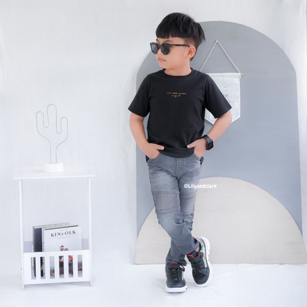 Jeans Panjang Abu JA03