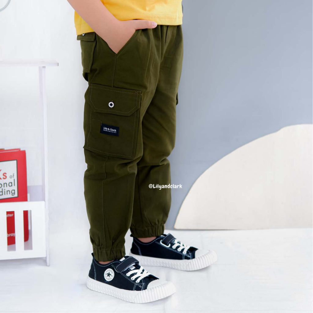 Celana Cargo Jogger Anak CJ04