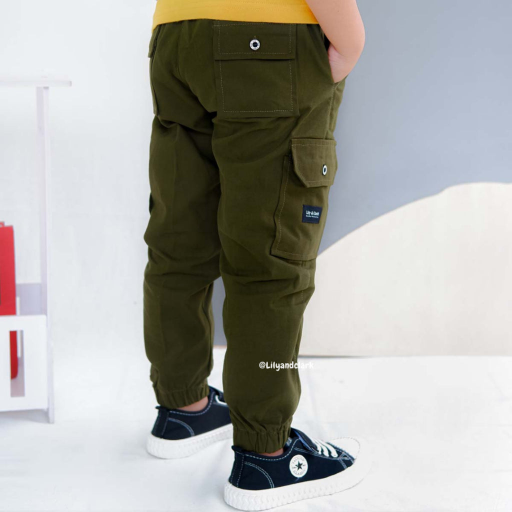 Celana Cargo Jogger Anak CJ04