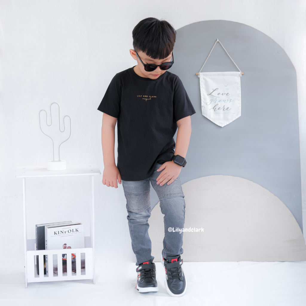 Jeans Panjang Abu JA03