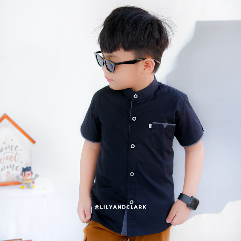 KEMEJA PENDEK ANAK KP13