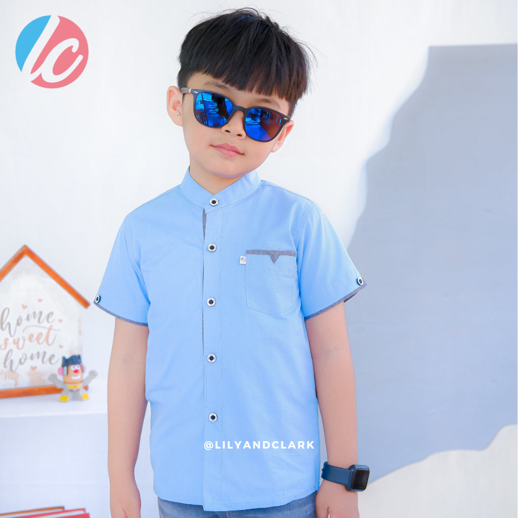 KEMEJA PENDEK ANAK KP12