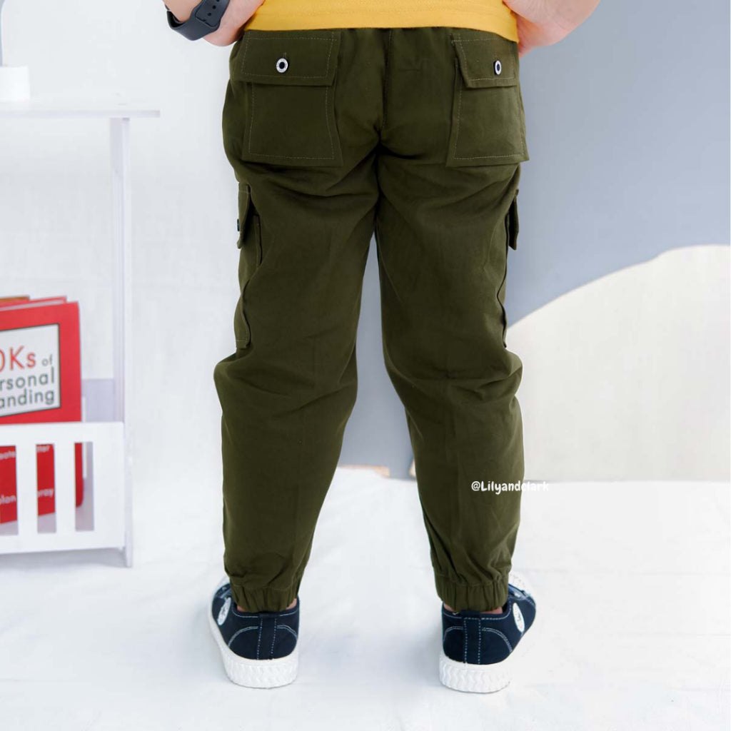 Celana Cargo Jogger Anak CJ04