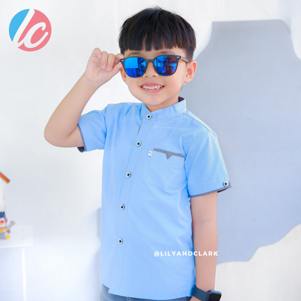 KEMEJA PENDEK ANAK KP12