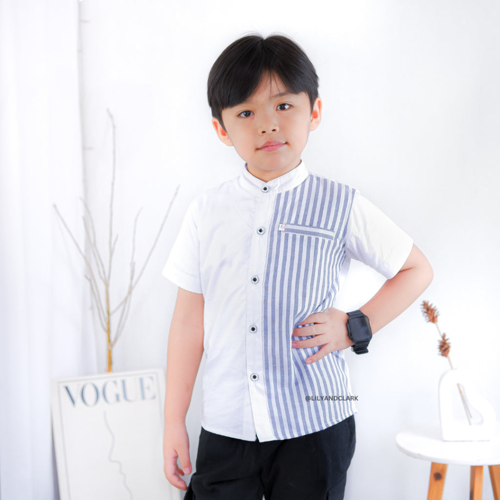 KEMEJA PENDEK ANAK KP14