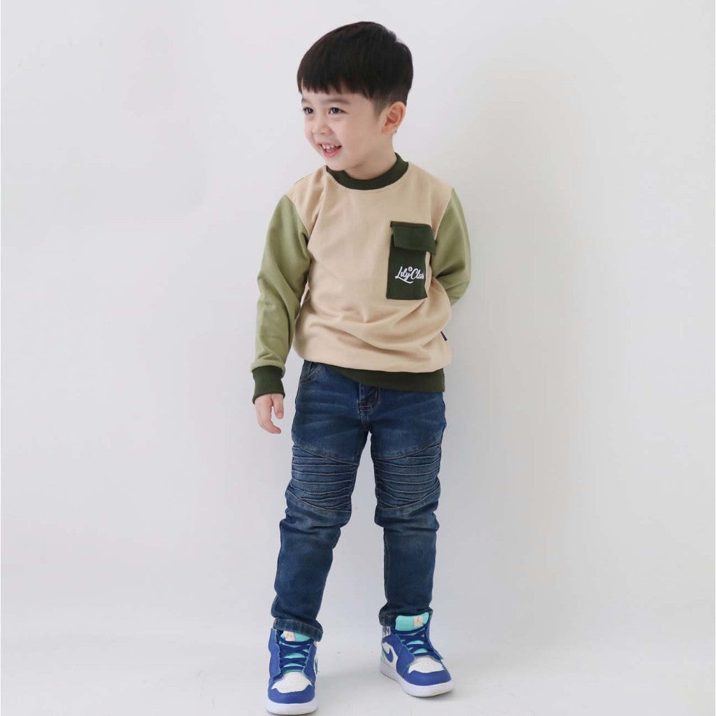Sweater Anak Light Brown ST19