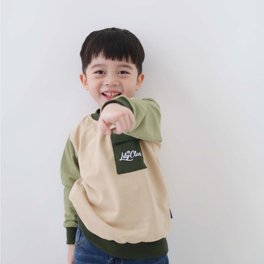 Sweater Anak Light Brown ST19