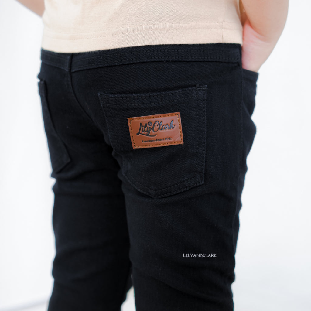 Jeans Anak Hitam Panjang Basic JB03