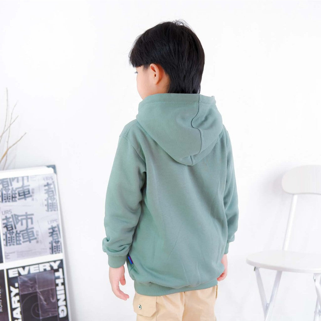 Hoodie Anak Mineral Hijau HD01
